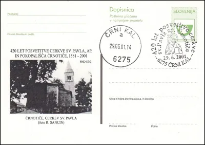 420 LET POSVETITVE CERKVE SV. PAVLA AP. ČRNOTIČE